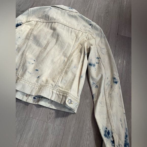 Free People Rumors Denim Jacket – Jones Tie Dye | Size Small - Picture 16 of 16
